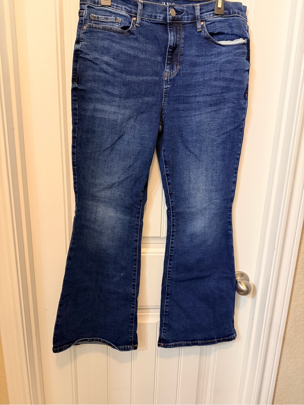 a.n.a Dark Blue Flare Jeans
